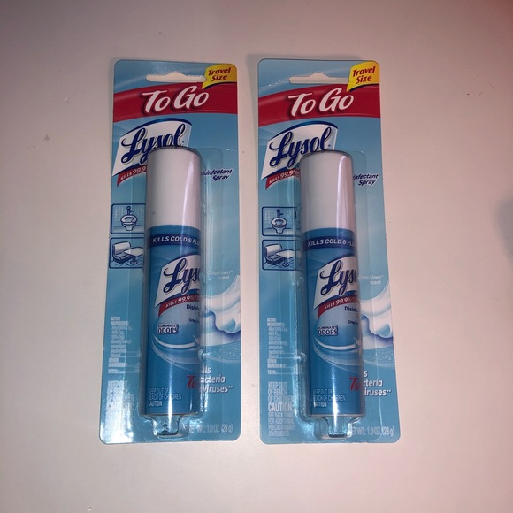 2pk Lysol Travel spray 1oz - Picture 2 of 2